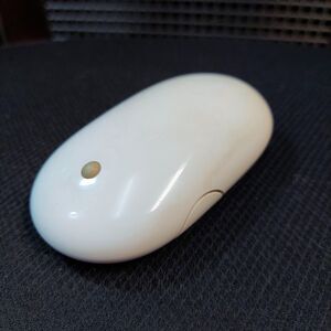 Apple Wireless Mighty Mouse A1197 Bluetooth Laser Scroll Ball White *Tested